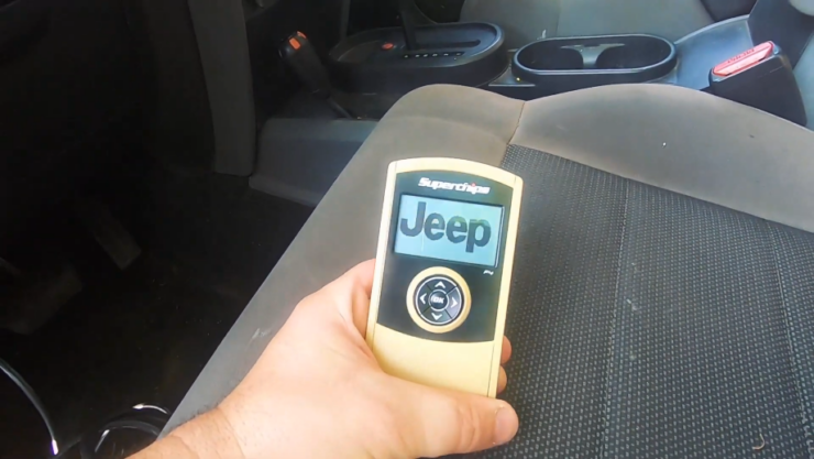 Superchips Flashpaq Tuner for the Jeep