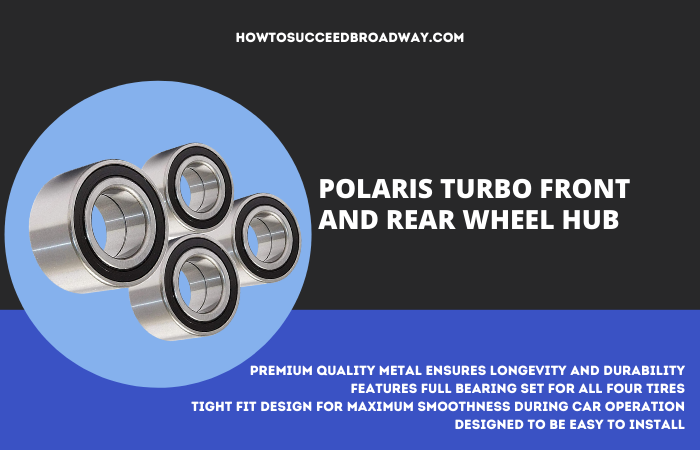 Polaris Turbo Front and Rear Wheel Hub